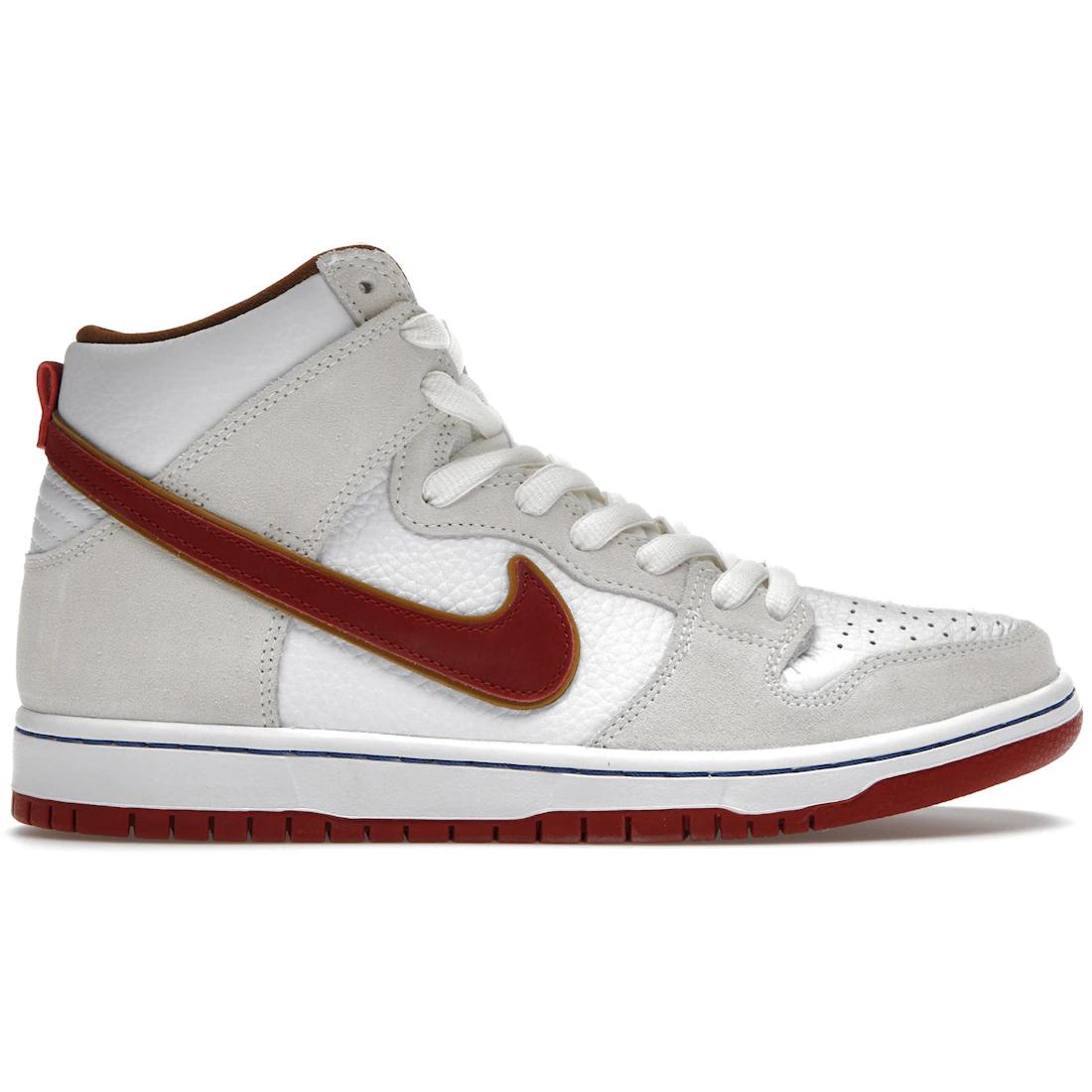 

Sneaker Nike SB Dunk High Sail Bright Crimson(CV9499-100) 44