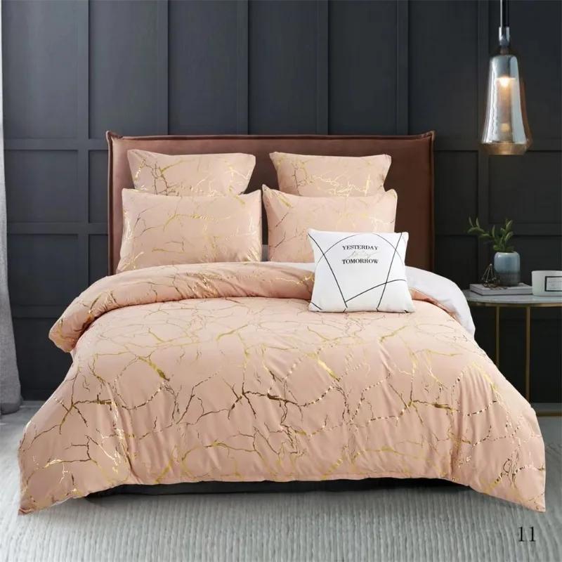 

Queen Bedding Duvet Cover Set Marble Printed 1 Piece Luxury Microfiber Down Comforter Quilt Cover with Zipper Closure 160x220cm 1pcs хакі