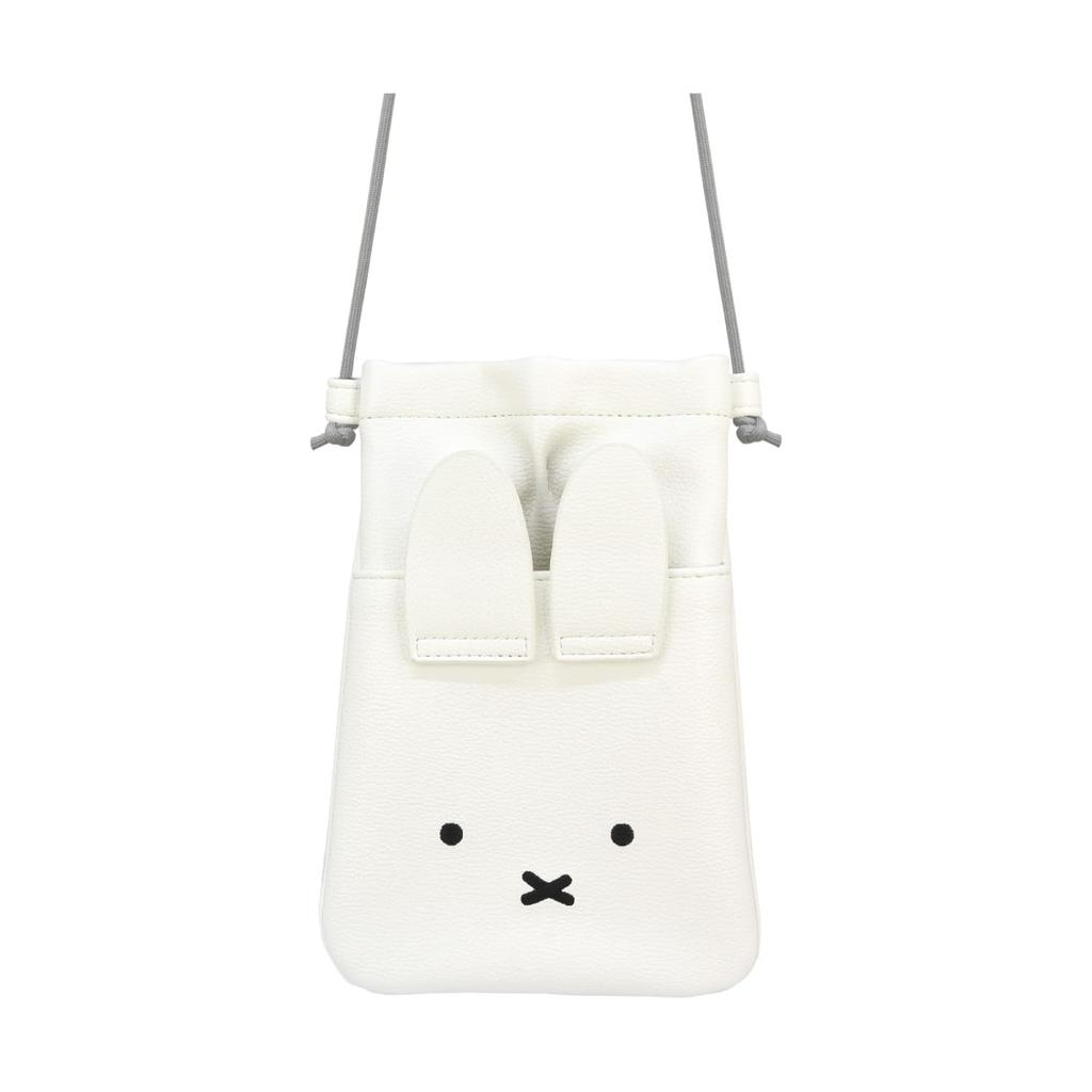 Gourmandies Miffy IIIIpocket Smartphone Pouch Face Die-Cut MF-455WH