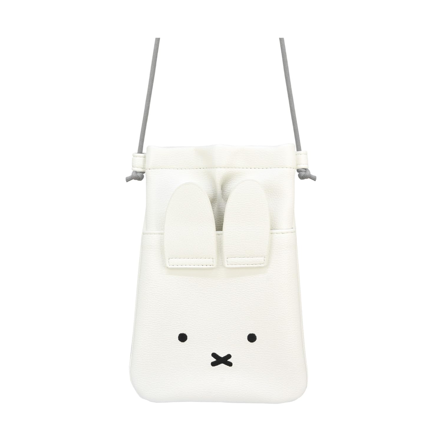 

Gourmandies Miffy Die-Cut IIIIpocket Smartphone Pouch Face MF-455WH