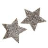10pcs Five-Pointed Star Rhinestone Star Applique 8cm Size Star Applique Patch  Clothing Repair