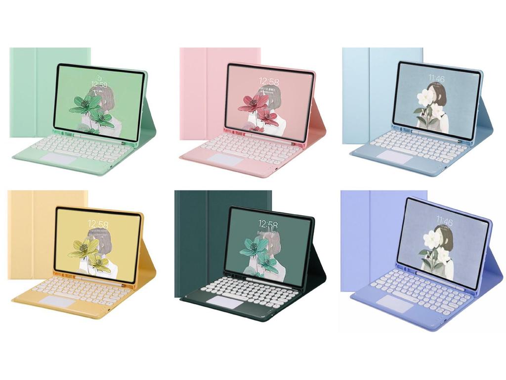 Xiaomi 6S Pro/Redmi Pad SE 11 Bluetooth Keyboard Leather Case & Protective Cover