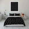 Cigarette pattern on black. Bedding sets Duvet cover sets Duvet covers Pillowcases(1 * Duvet Cover 2 * Pillowcases without duvet insert)