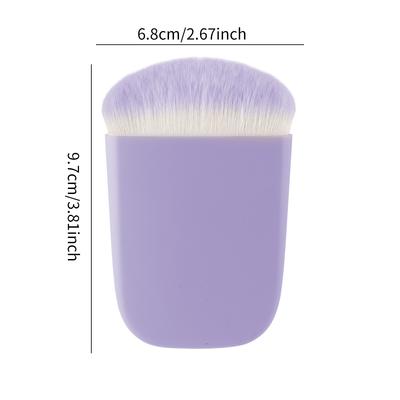 1 Stück Rougepinsel Linsenbasispinsel mit Karton Make-up Pinsel Niedlicher Puder Make-up Pinsel Werkzeug