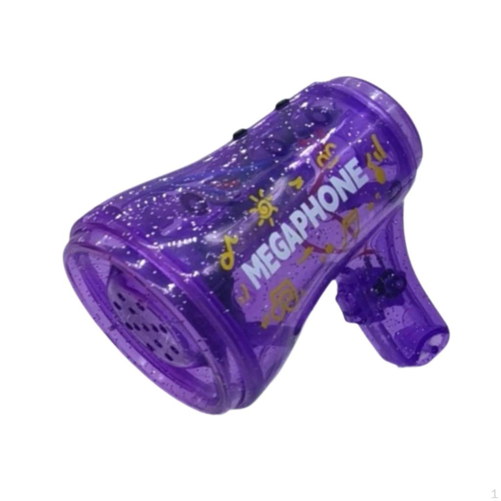 Compact Speaker Keyring Mini Bullhorn Vocal Toy for Children