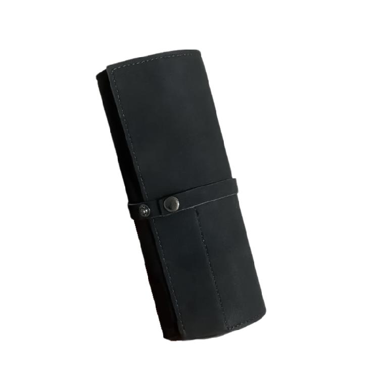 Sophisticated Handcrafted Watch Holder for Smartwatch Case, with Band Slots Roll, Storage Pouches Watchband Organization