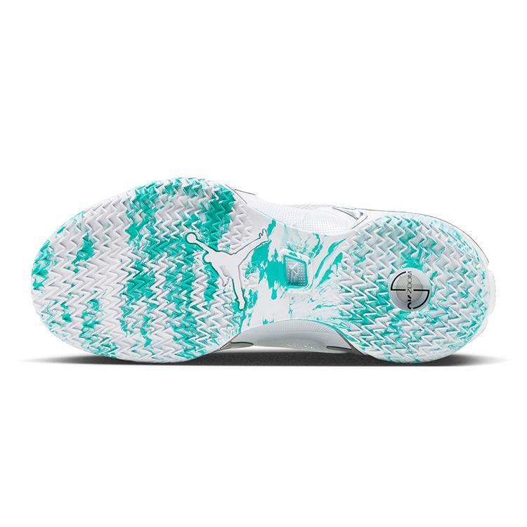 Guo Ailun X Air Jordan 36 GS White Hyper Jade Kids Sneakers Metallic-Silver Black DQ4461-130