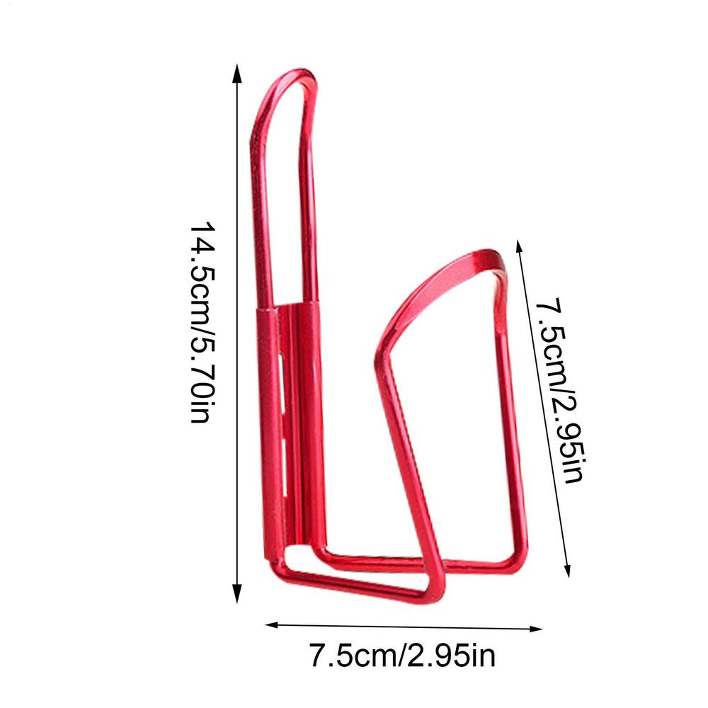 Aluminum Alloy Bicycle Bottle Holder Cycling Bicycle Drink Water Bottle Rack Holder Mount for Mountain Folding Bike Cage