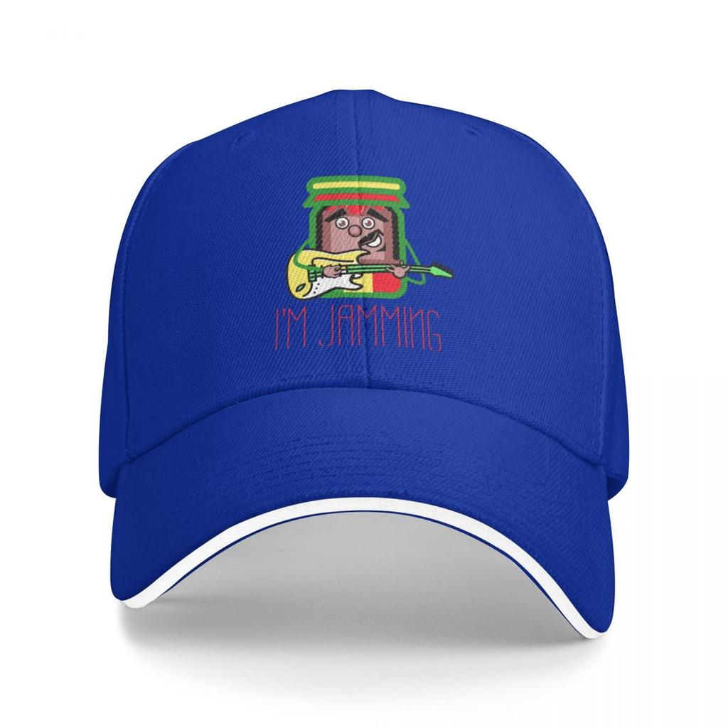 IM JAMMING RASTA MERCH Baseball Cap Unique hats Golf Hat Caps Male Womens
