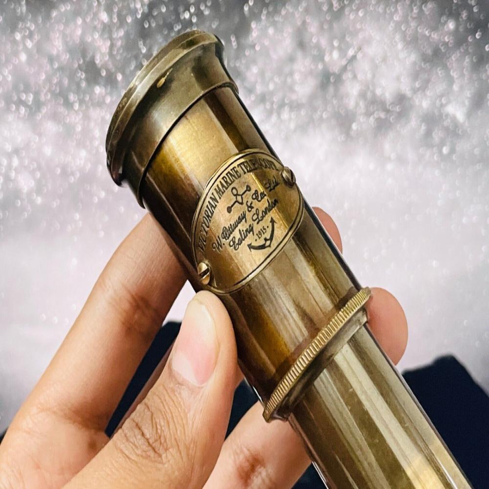 Mosazný kapesní dalekohled dalekohled - 15,24 cm