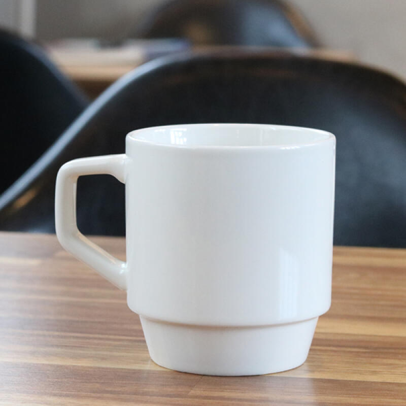 Pure White Daily Stacking Cafe Mug 360ml