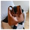 Trendy Street Style Large Capacity Tote Bag Fashion Simple Shoulder Bag 2023 Autumn New Small Batch Handbag