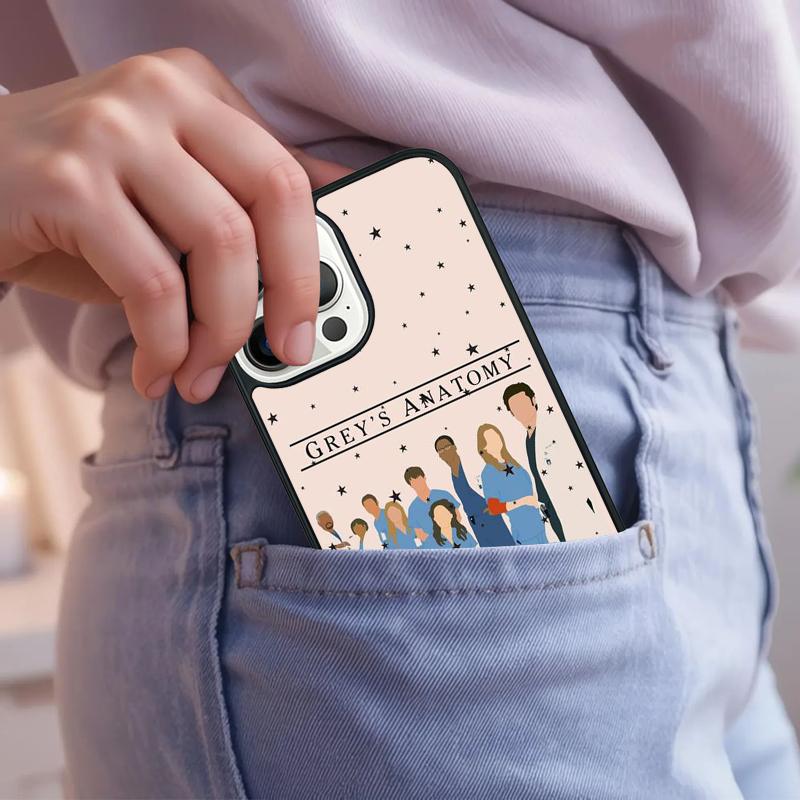 Greys Anatomy Phone Case For iPhone 17 Air 15 16e 14 13 Pro Max Coque 12 11 Pro Max PLUS Cover