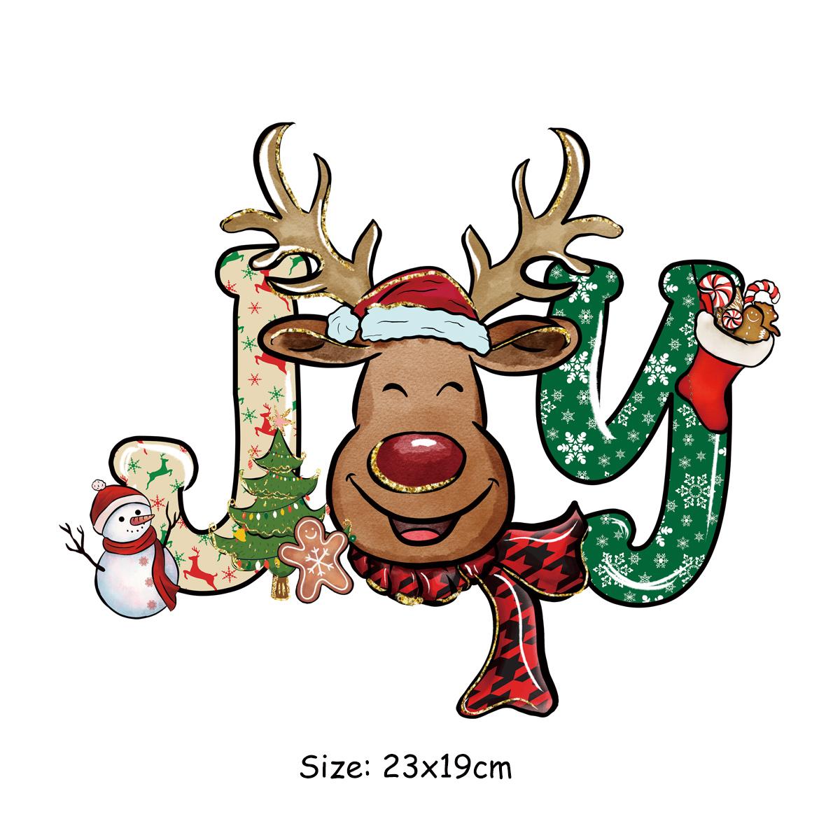 

Термопереносы Веселые рождественские наклейки для одежды Diy Parches Ropa Hoodies T-Shirt Термопресс Аппликации Аппликации Наклейки