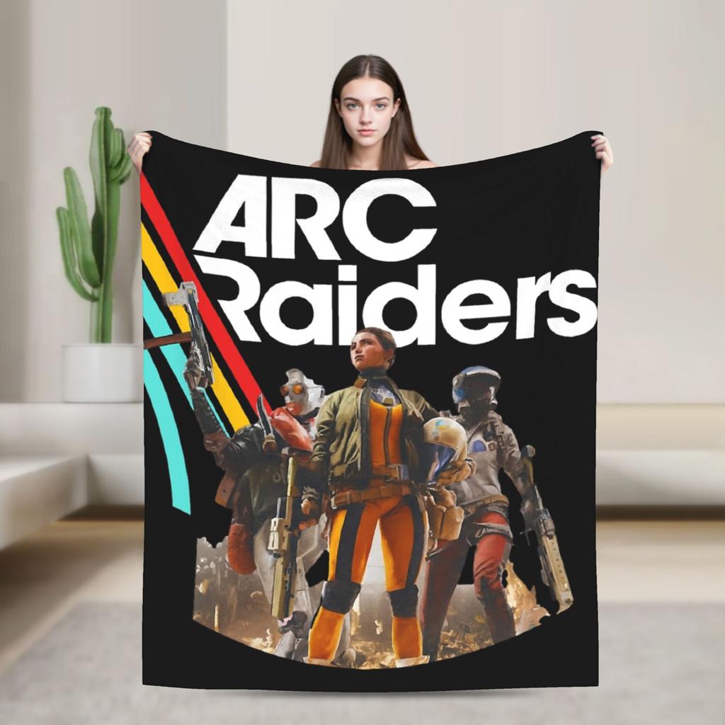 Arc Raiders Video Games Accessories Blanket Cozy Soft  Throw Blankets for Living Room 50x60 Inches Multiple Sizes Bedding Throws