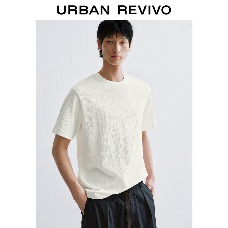 UR2026 Men s Urban Textured Short Sleeve T-shirt S
