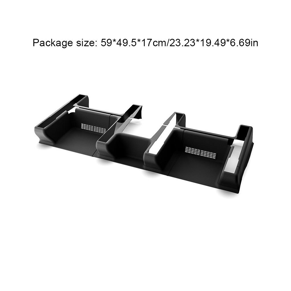 

TPE For Tesla Model Y Juniper 2026 Under Seat Corner Guard Seat Slide Rails Protector Cover Anti-Kick Decor Car Accessories чёрный