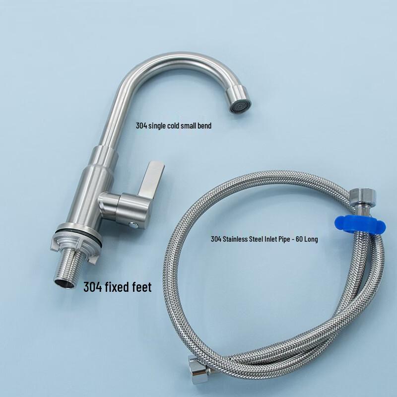 TaiYouYuan 304 Stainless Steel Single Cold Kitchen Sink Faucet