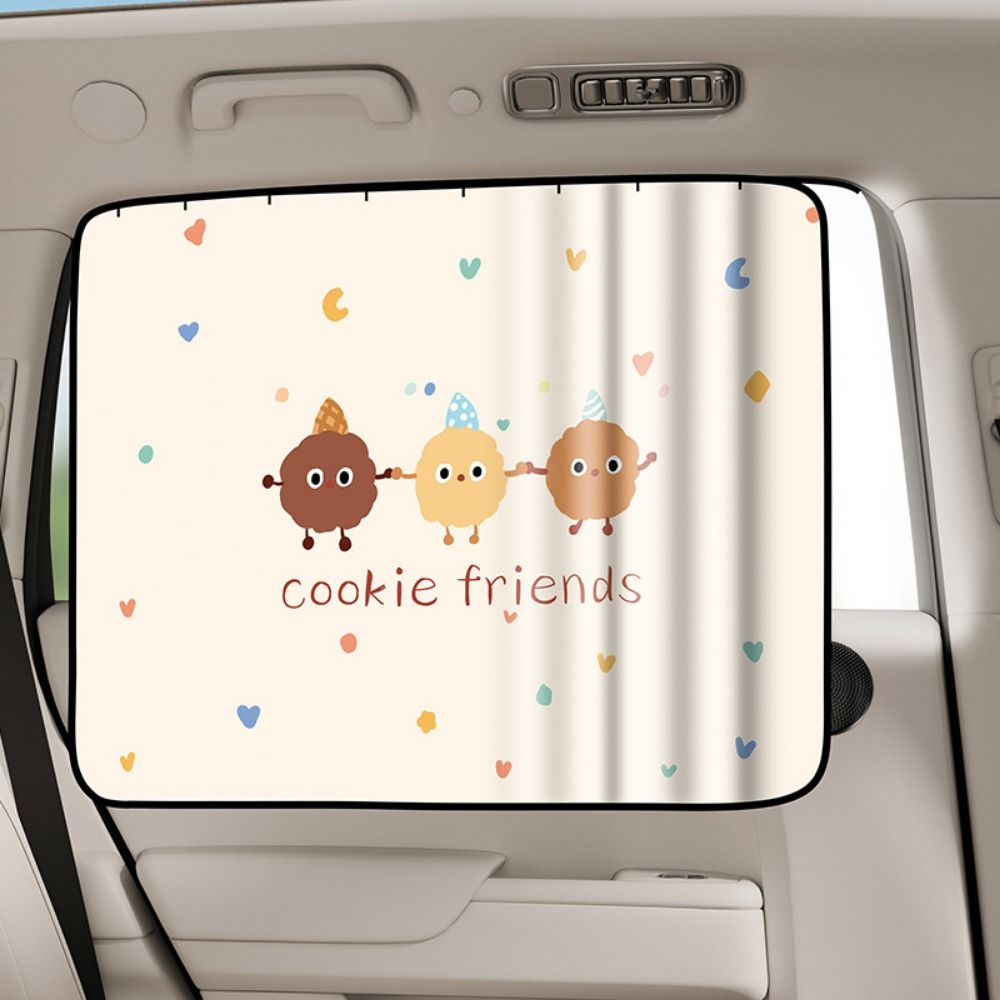 Embedded Rail Car Blackout Curtain Thermal Insulation Side Window Sunshade Cover  Auto Supplies