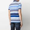 Polo Ralph Lauren Striped Logo Pattern Loose Fit Short Sleeve Polo Shirt Men Tops Blue 710834877-001