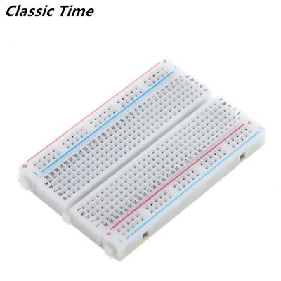 1 Stücke Neue 400 Verbindungspunkte Lötfreies Pwb-breadboard Mini Universal Test Protoboard DIY Brotbrett für Bus Test Platine