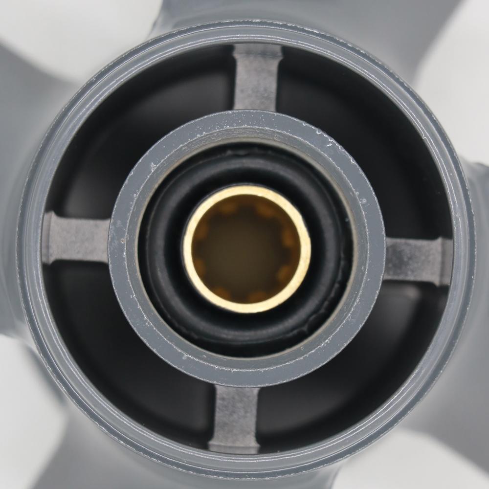 9 1/4X10 Propeller For Honda Outboard 8HP 9.9HP 15HP BF8D/BF9.9D/BF9.9/BF15A BF15D/BF20 8 Splines 4 Blade 58134-ZV4-010AH