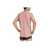 Adidas Comfortable Durable Simple Suitable Short Sleeve T-Shirt Men Tops Pink JC9792