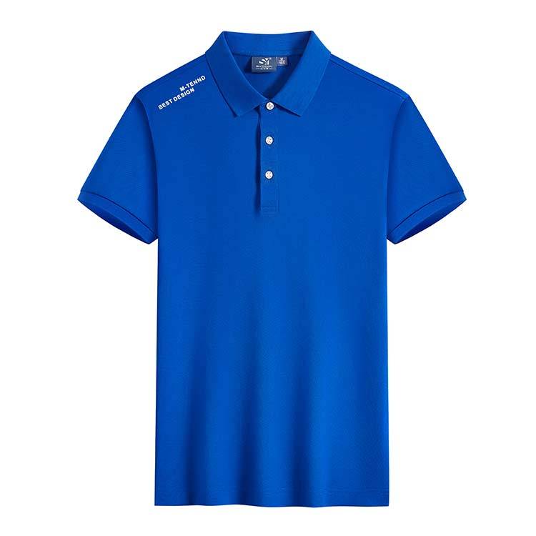 XBJSH ZW202  175G polyester fiber lapel polo shirt next day arrival