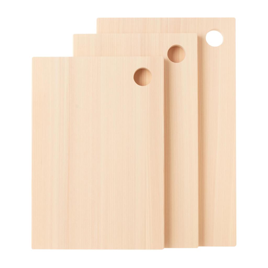 Umezawa Woodcrafts (Umezawamokuzaikougeisya) Hinoki Wood Cutting Board, 39 X 24 X 2 Cm