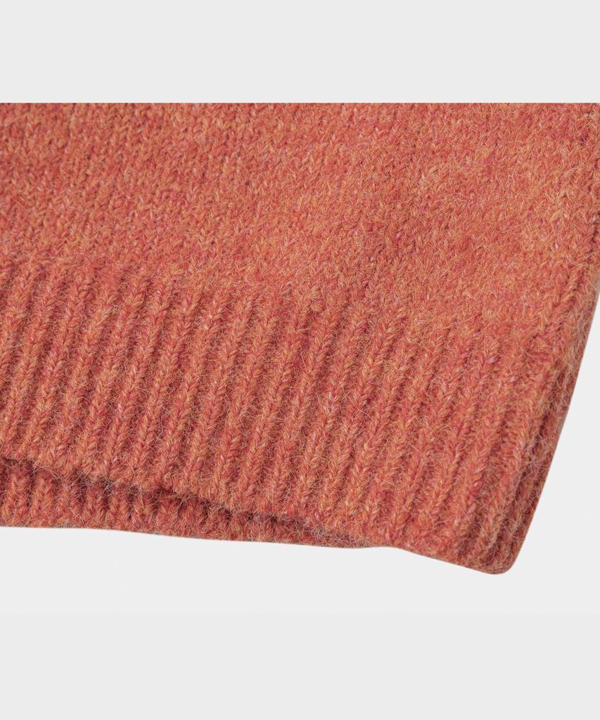 LETTERCOMO Daily Wool Round Knit Orange