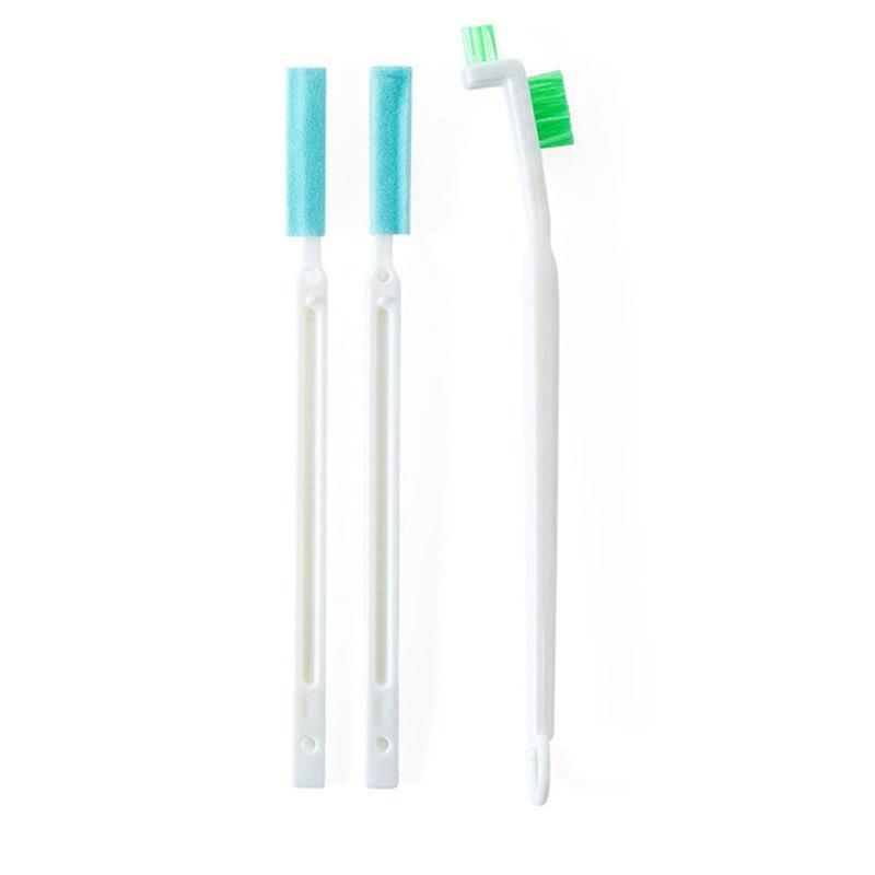 

Vacuum Cup Lid Gap Cleaning Brush Water Bottle Mouth Groove Cleaning Brush Three Piece Set