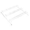Wall Mounted Seasoning Rack Iron Seasoning Jar Organizer Wall Mounted Storage Shelf for Kitchen Cabinet Pantry Door