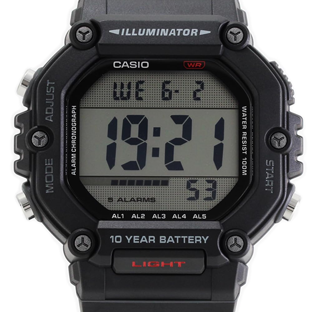 Casio Digital Quartz Watch AE-1600H-1A Men's [Used]
