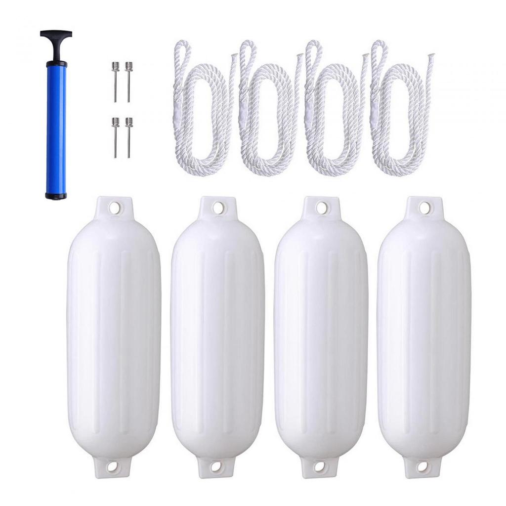 4Pcs Boat Boat Shield Protection Boat s Bumpers Anchor Buoy Inflatable Marine Marine Docking for Dock Row Boats