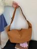 Nylon Casual Crossbody Bag With Metal Accents For Daily Use