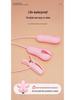 Mannomile 3-Point Nipple Clamps Vibrating Clitoral Masturbator for Women