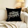 Band S-Smashing P-Pumpkins  Square Double-Sided printed Pillow Case Bedroom Bedside Pillow Sofa Cushion Cover