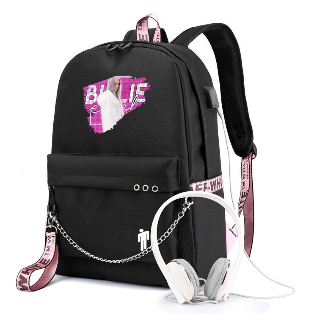 Backpack Star L Empty USB Charging Travel Backpack Student Bag
