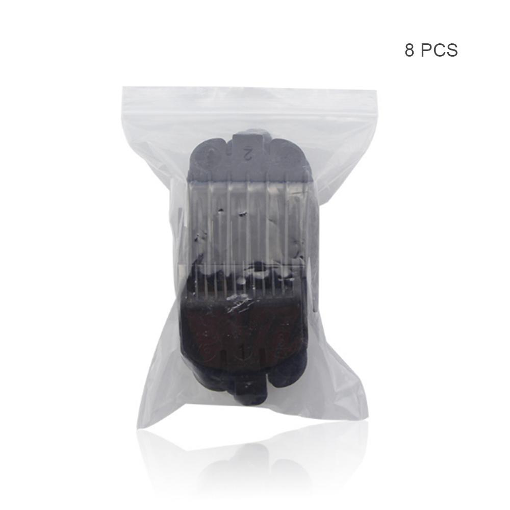 8 stücke/Kit 3mm -25mm Universal Haar Haarschnitt Push-Clip Clipper Grenze Kamm Trimmer