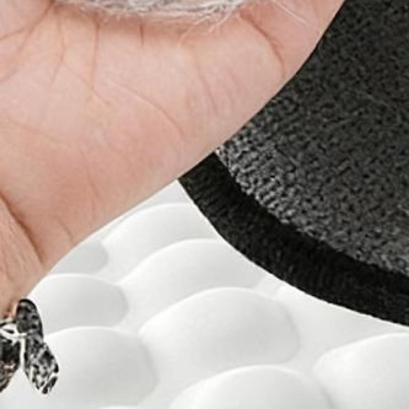 

Four-Finger Electrostatic Hair Remover Mitts for Cats and Dogs Double-Sided Deshedding Brush Mitt for Furniture Clothes Cleaning China Mainland