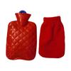 Removable Cover Hot Water Bottle Anti-scalding Hand Warmer Cute Hot Water Bag  Hand Warming