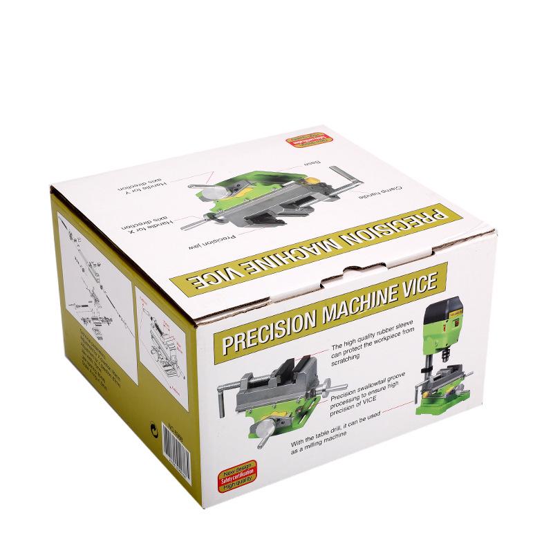 

Прецизійні плоскогубці з перехресними губками: Багатофункціональний мобільний затискач для настільних свердлильних верстатів 6368 Old Cross Vise (Jaw Opening 70mm)