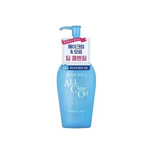 Senka All Clear Oil Deep Cleansing Makeup Remover Pore Care Cleansing Oil 230ml