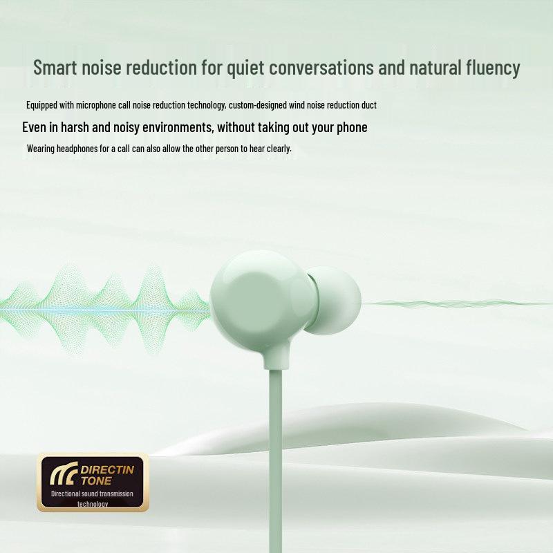 Er Ye Wired In-Ear Type-C Sleep Earphones for Apple, Huawei, Xiaomi, Oppo, Honor