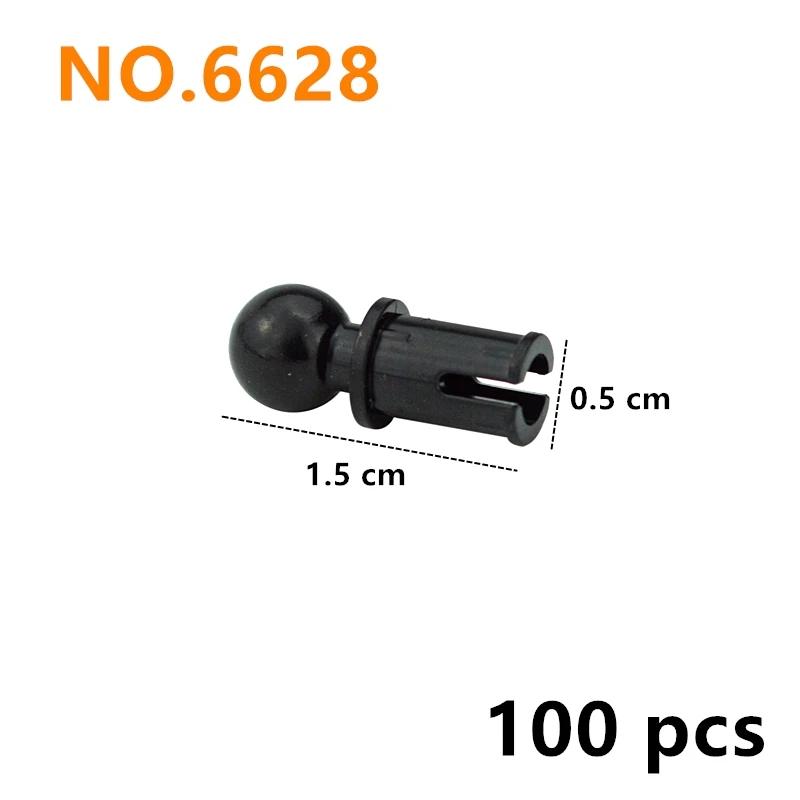 Bulk Technical Connector Pin Peg Cross Axle Building Blocks Parts Compatible with 2780 3673 6558 6562 MOC Bricks Toys