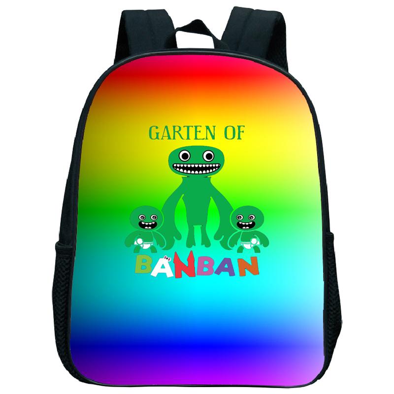Garten Of BanBan Nursery Backpack Cartoon Game Kindergarten Toddler Kids Bag Waterproof Plecak Daily Children Mochila