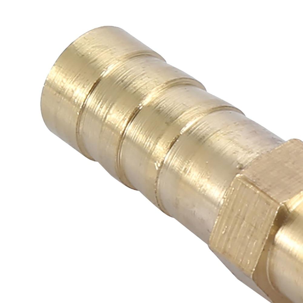 10pcs Straight Design Straight Pipe Connector Brass Material Hose Barb Fitting  CNC Machine