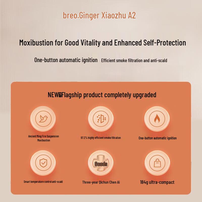 Breo Ginger Xiao Zhu A2 Smokeless Electronic Moxibustion Device