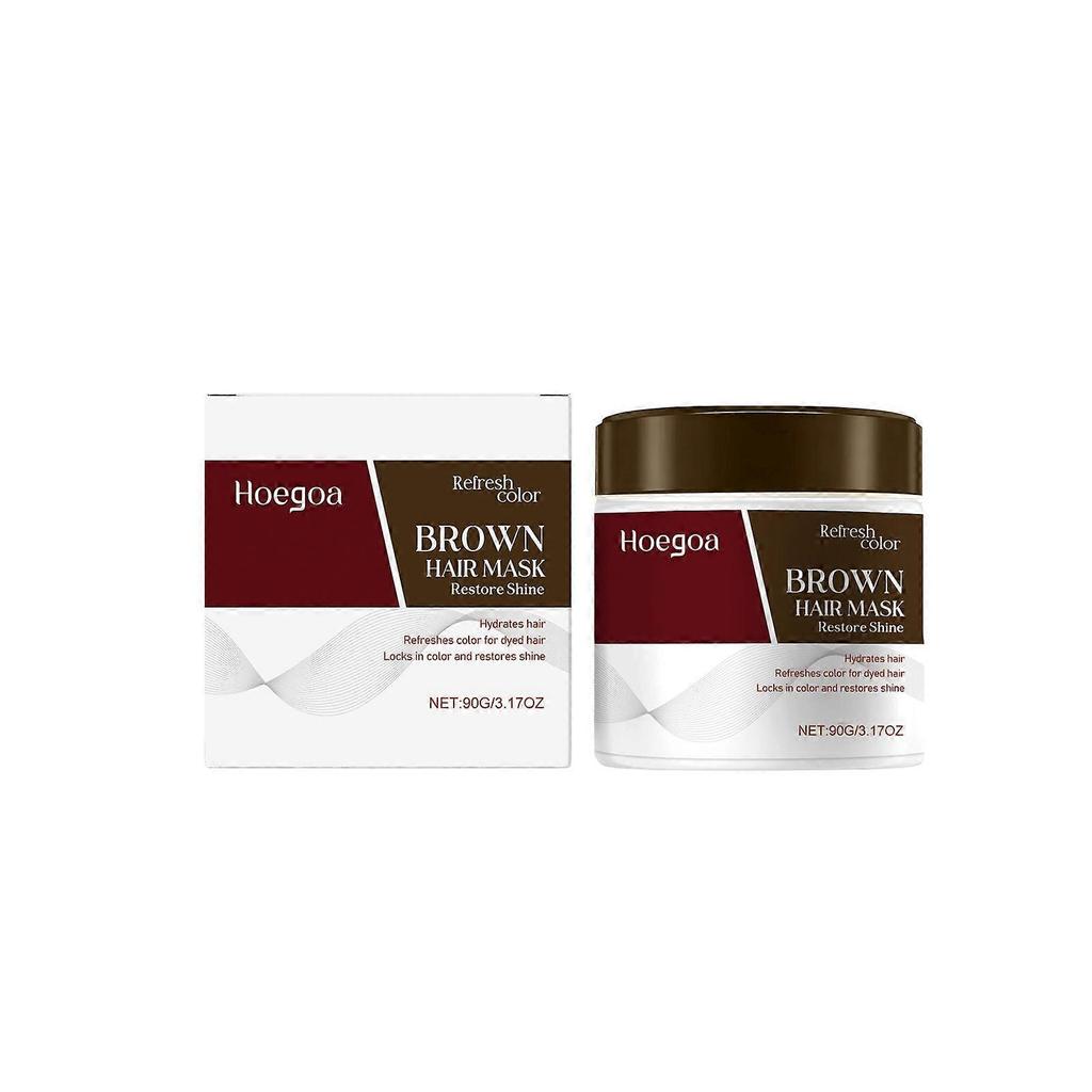 Hair Care And Color-Fixing Hair Mask Nourishes Hair, Makes Hair Smooth, Moisturizes And Locks In Color, And Makes Hair Light And Lustrous