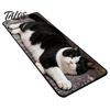 Non-slip Backing Carpet Cute Cat Shape Bathroom Rug, 3D Simulation Modeling, Soft Imitation Cashmere Rug Absorbent Floor Mat, Decorative Mat for Home